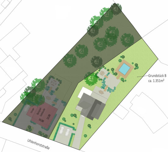 Parkgrundstück B - Wohnen am Brasselsberg